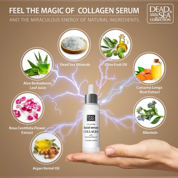 ✨ New ✨ Dead Sea Collagen Facial Serum ✨ - Picture 3 of 11